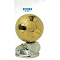 Trofeo calcio pallone oro base argento 2225/2